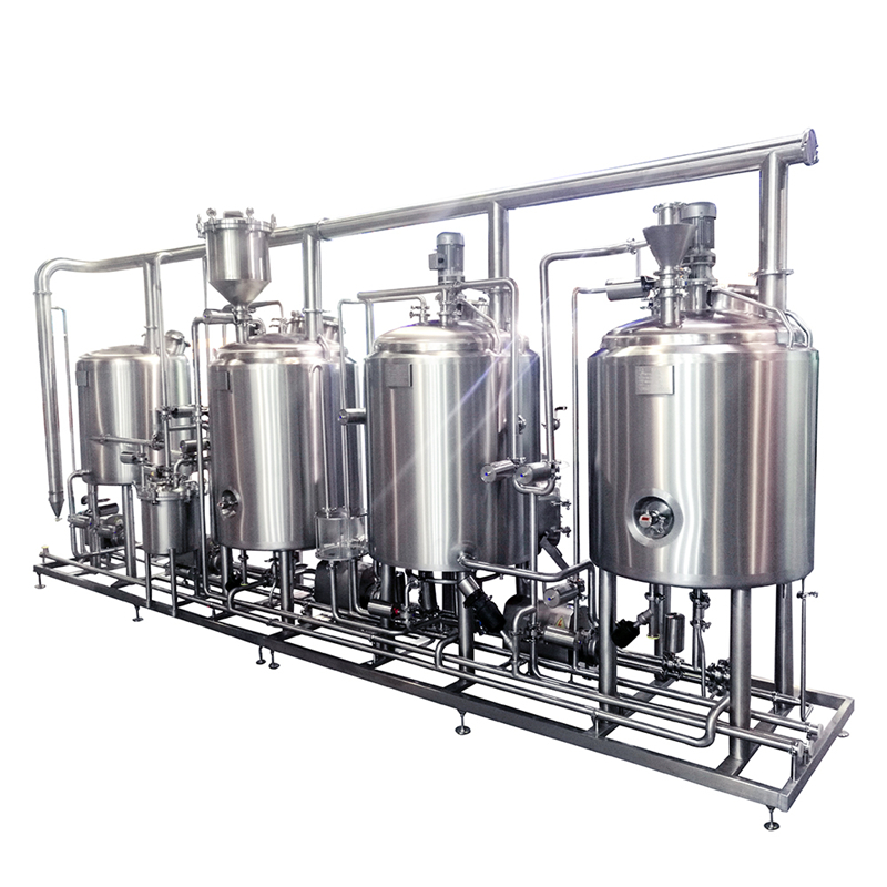 2 vessels 3 vessels Stainless steel beer brewhouse brewery equipment ZXF